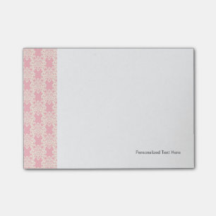 Notas Post-it® Damasco retro floral