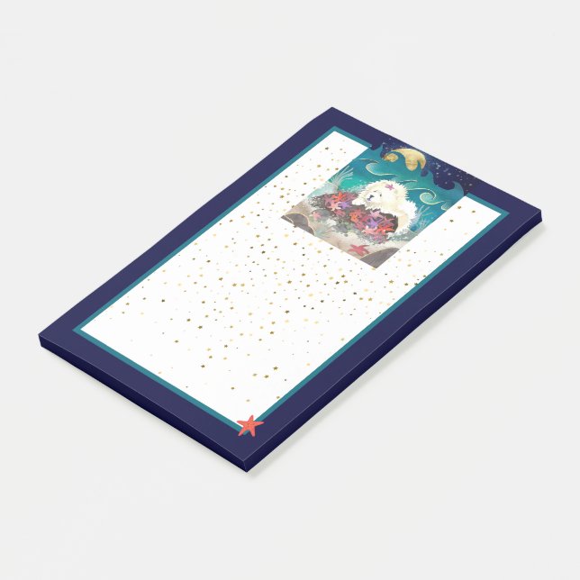 Notas Post-it® DANCIN with the STARZ Crema chow Post-It Notes (En perspectiva)