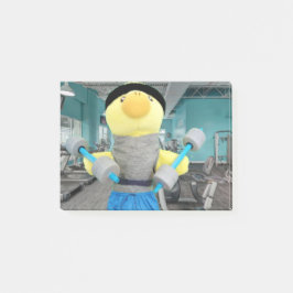 Notas Post-it® Danny Duck in the Gym