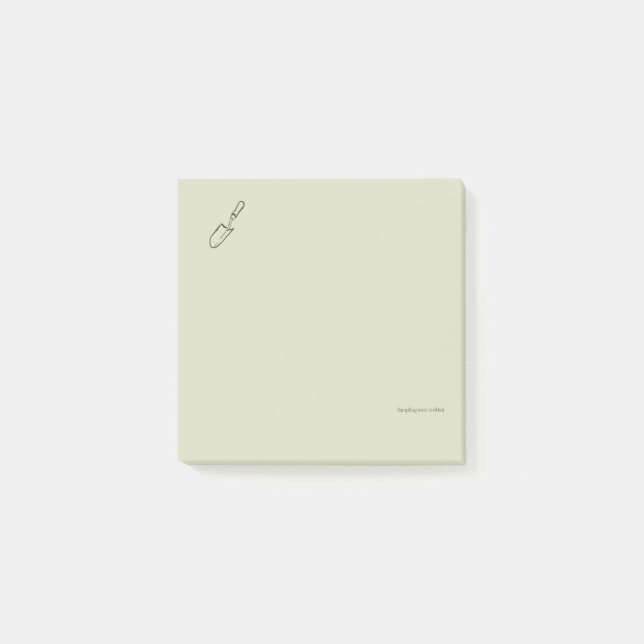 Notas Post-it® Dark Academia Botany Garden Reader Gift (Anverso)