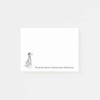 Notas Post-it® Darling Dalmatian Personalize Post-it Notes
