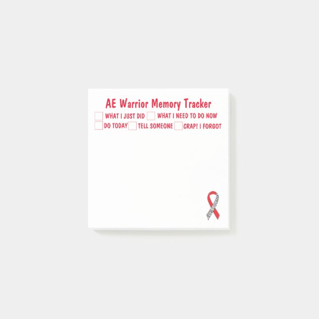 Notas Post-It de AE Warrior Memory Tracker (Anverso)