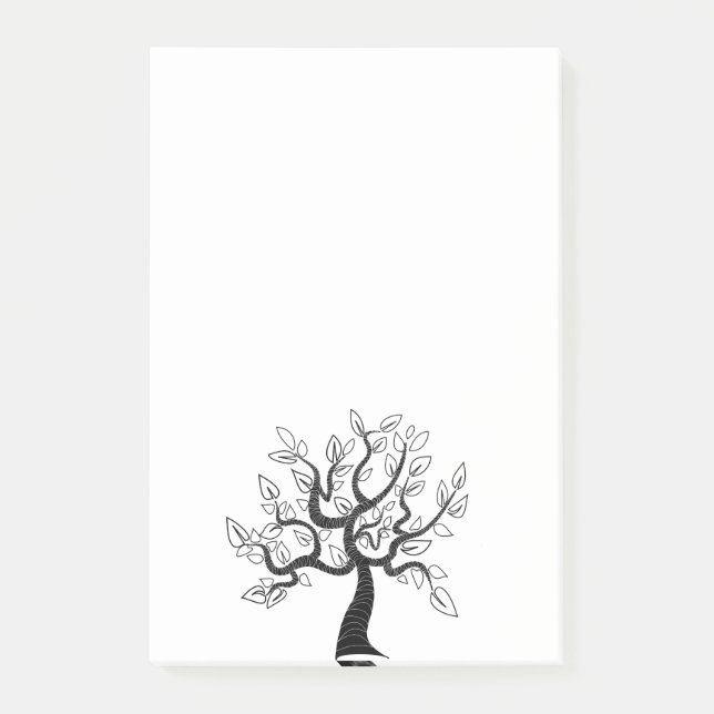 Notas Post-it® de Art Tree (Anverso)