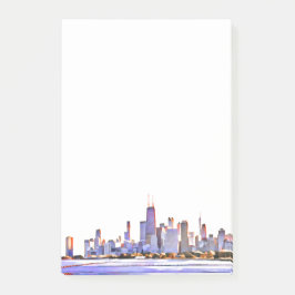 Notas Post-it de Chicago Skyline Post-it