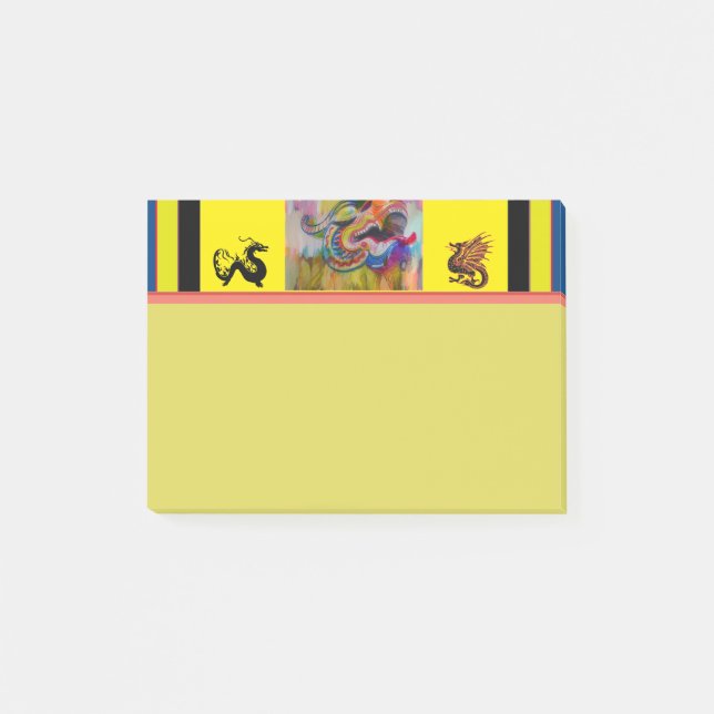 Notas Post-It de Dragon Head (Anverso)