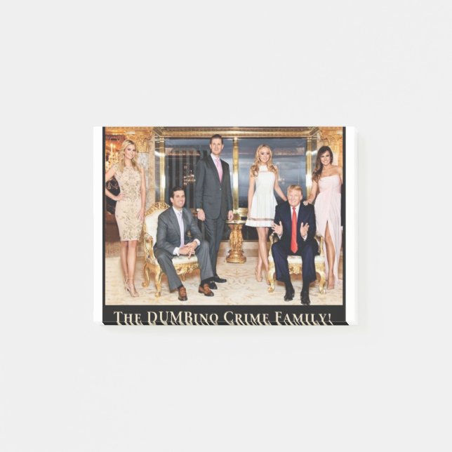 Notas Post-it® De Dumbino del crimen de la familia el GOP (Anverso)