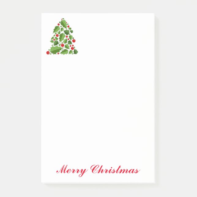 Notas Post-it de Holiday (Anverso)