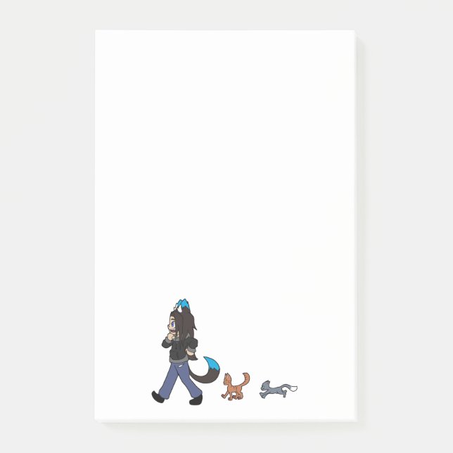 Notas post-it de la frutilla (Anverso)