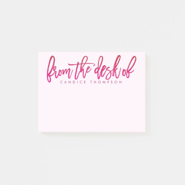 Notas Post-it® De La Oficina De Personalización (Anverso)