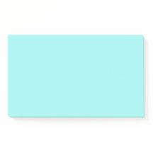 Notas Post-It de Light Aqua Blue Jumbo