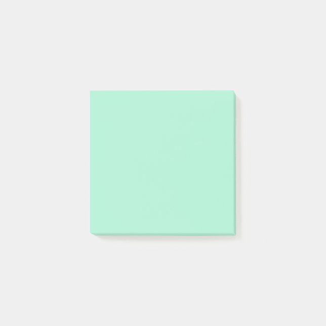 Notas Post-it de Light Mint Square (Anverso)