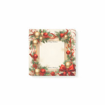 Notas Post-it de navidades y vacaciones