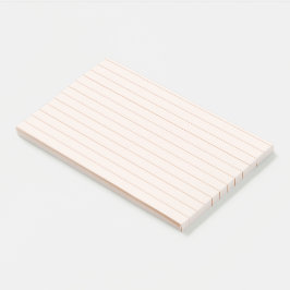 Notas Post-It de Peach Aesthetic Wide Lin
