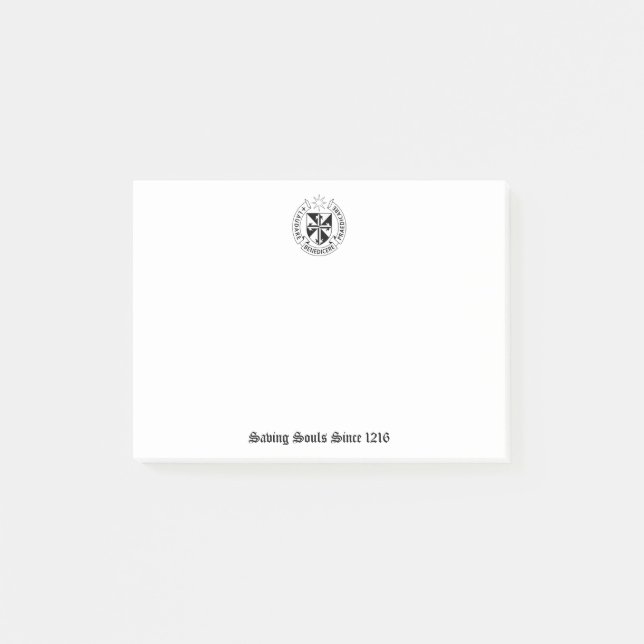 Notas Post-it de pedido dominicano (Anverso)