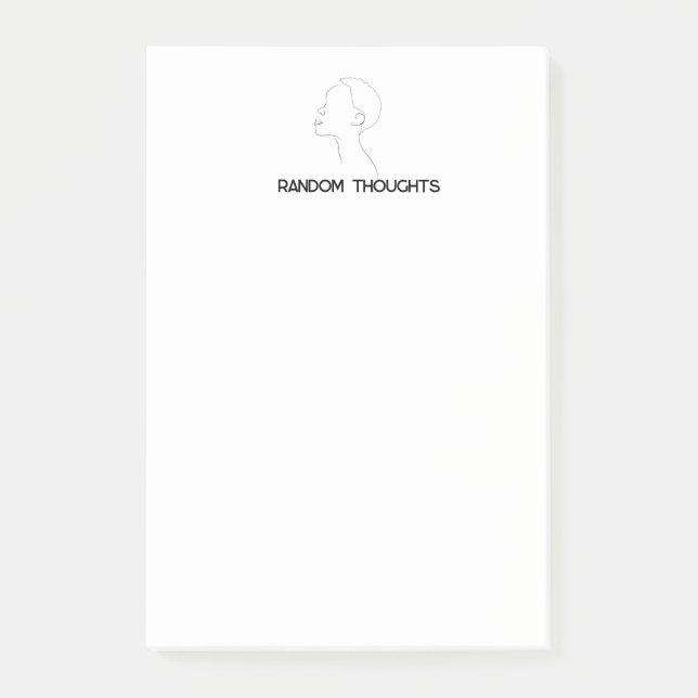 Notas Post-it de Random Thoughts (Anverso)