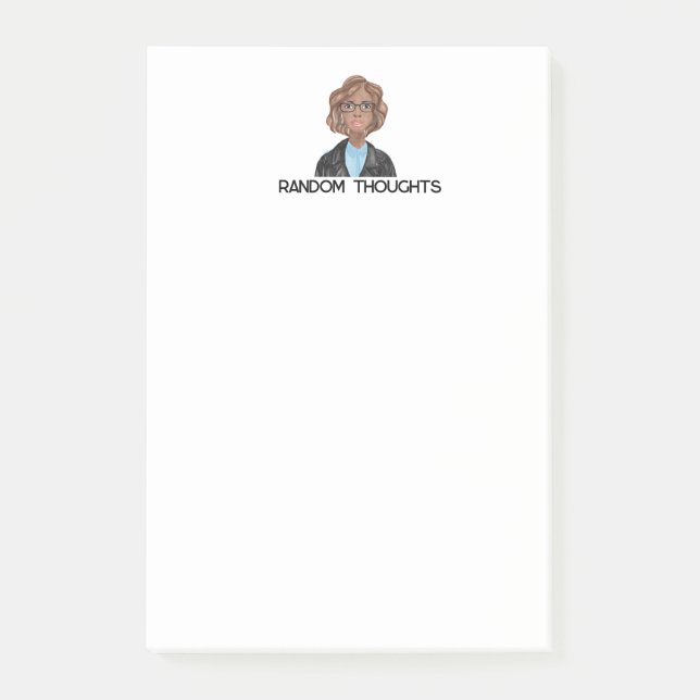Notas Post-it de Random Thoughts (Anverso)