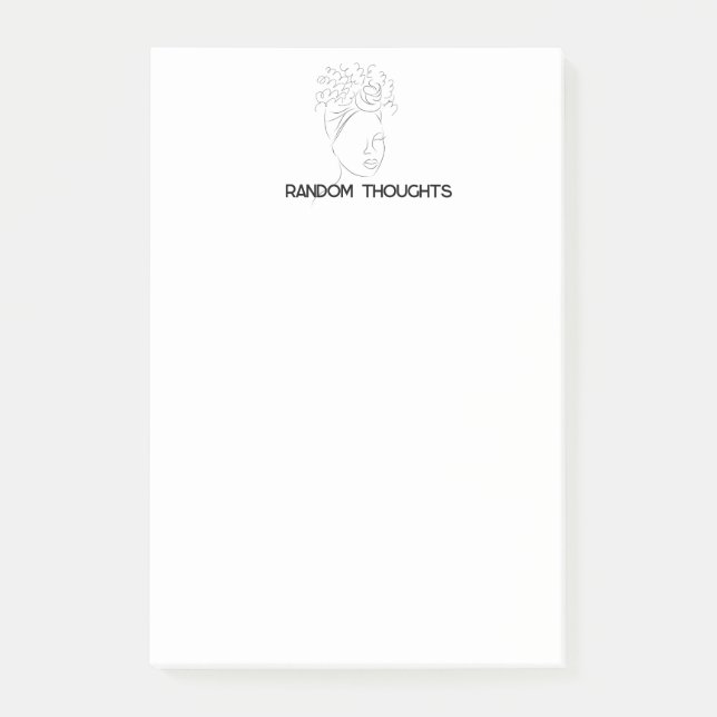 Notas Post-it de Random Thoughts (Anverso)