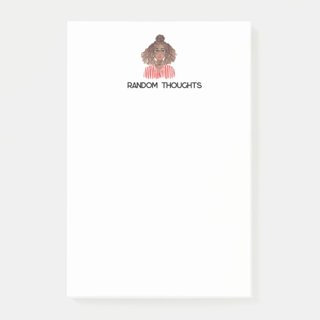 Notas Post-it de Random Thoughts (Anverso)
