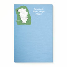 Notas Post-It® de relajación con muestreo, 4" x 6"