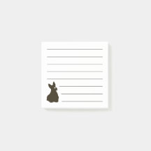Notas Post-it® de Scottie Dog