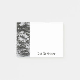 Notas Post-It® de Snowy Branches