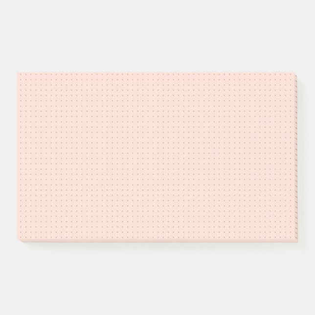 Notas Post-It de Warm Dot Grid (Anverso)