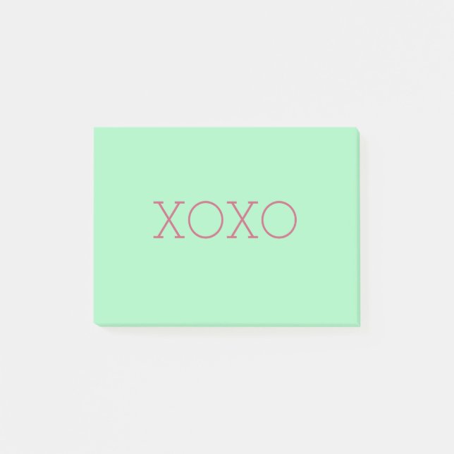 Notas Post-it® de XOXO (Anverso)