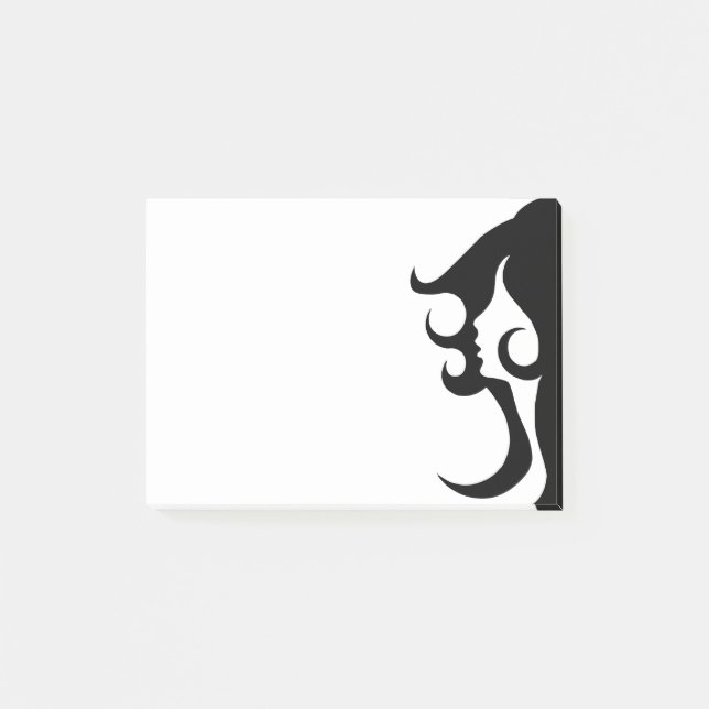 Notas Post-it® Deco Mod Woman (Anverso)