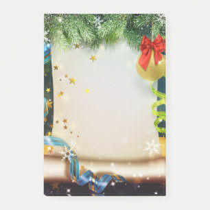 Notas Post-it® Decoración del navidad