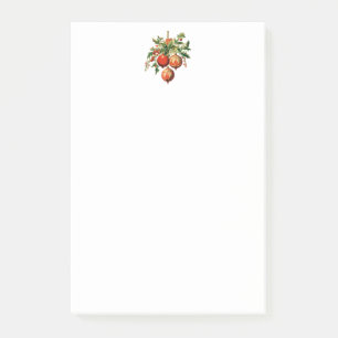 Notas Post-it® Decoraciones de árbol de Navidad de Guay retro