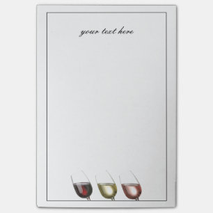 Notas Post-it® Degustación de vinos