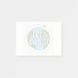 Notas Post-it® Deja para ir viaje