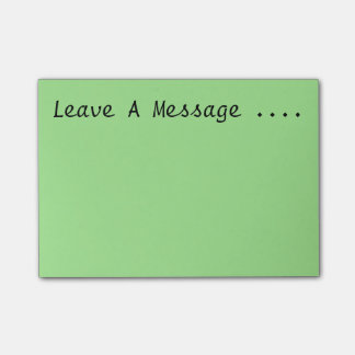 Notas Post-it® Deje un mensaje