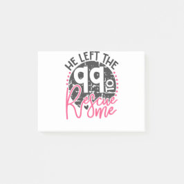 Notas Post-it® dejó el 99 para rescatarme