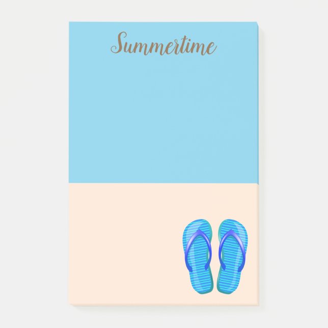 Notas post-it del Día de la Playa (Anverso)