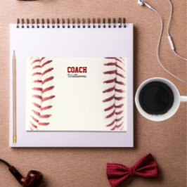 Notas post-it del entrenador personalizado de béis