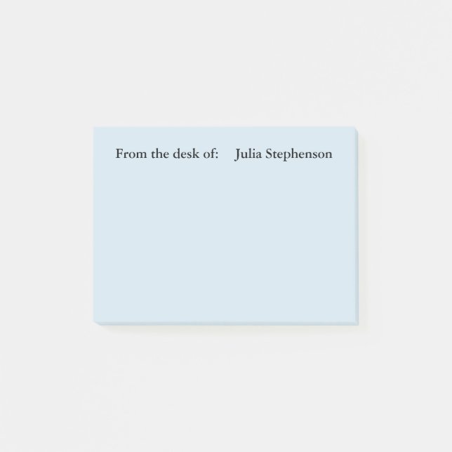 Notas Post-it® Del escritorio de la libreta (Anverso)