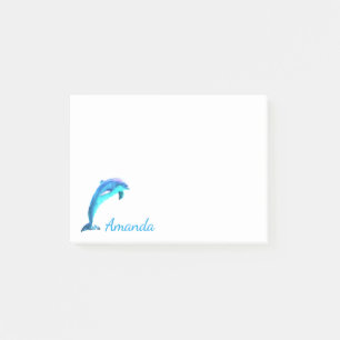 Notas Post-it® Delfín personalizado