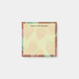 Notas Post-it® Deliciosa Fresa Verde Pastel