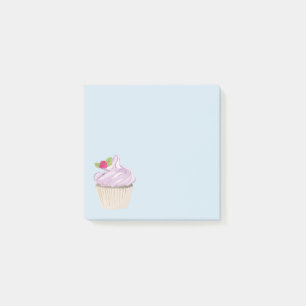 Notas Post-it® Deliciosa tarta rosa morena arriba