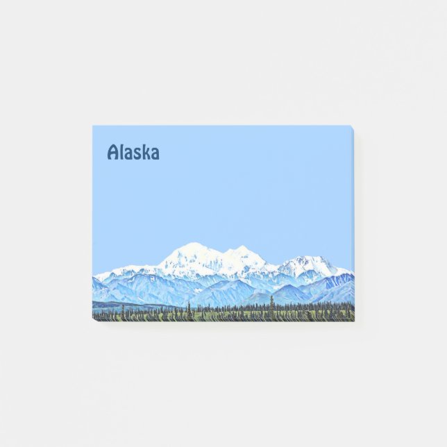 Notas Post-it® Denali (Monte McKinley) (Anverso)