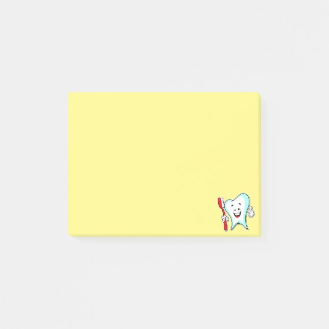 Notas Post-it® Dentista (Anverso)