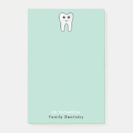 Notas Post-it® Dentista de la familia de los dientes