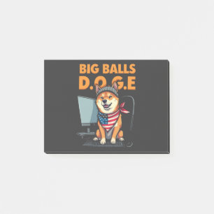 Notas Post-it® Departamento Doge de Eficiencia del Gobierno