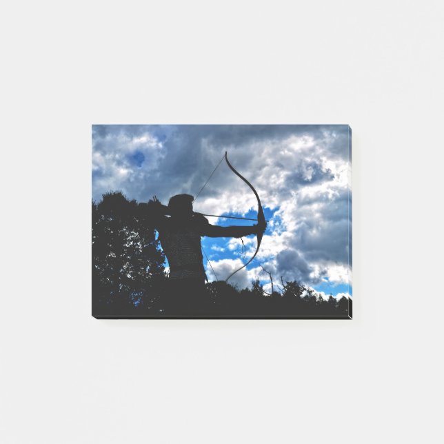 Notas Post-it® Der Bogenschütze (Anverso)