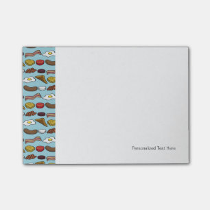 Notas Post-it® Desayuno frito