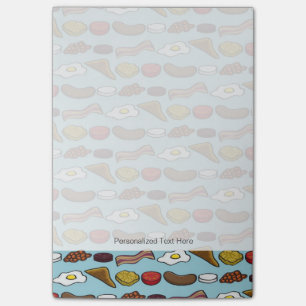 Notas Post-it® Desayuno frito
