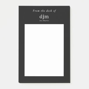 Notas Post-it® Desde El Escritorio De Los Negocios Minimalistas Y