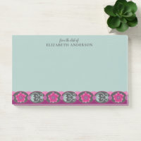 Desde el escritorio de Pretty Teal Floral