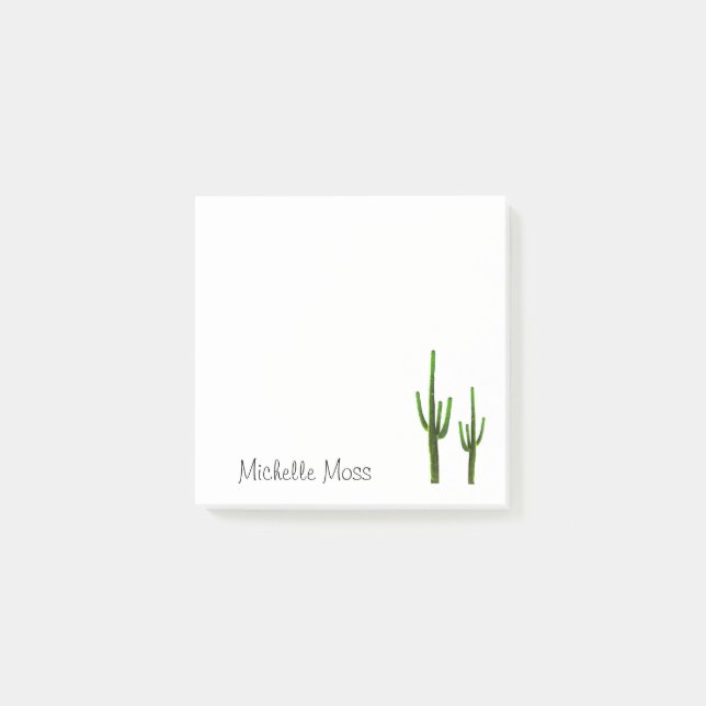 Notas Post-it® Desert Cactus (Anverso)